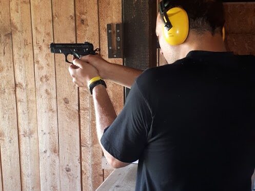 Milan Tesař střelba