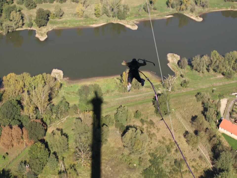 Milan Tesař Bungee jumping